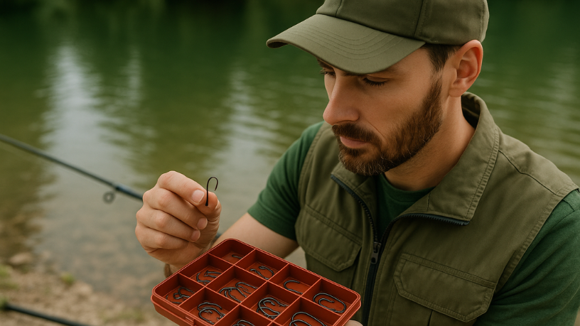 Joel Alves explica como o formato, o tamanho e o material do anzol fazem diferença no sucesso da pescaria.