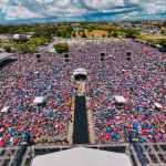 Logística, segurança e experiência marcaram o megaevento entregue pela Non Stop para mais de 100 mil pessoas. (Divulgação Equipe Bispo Bruno Leonardo)